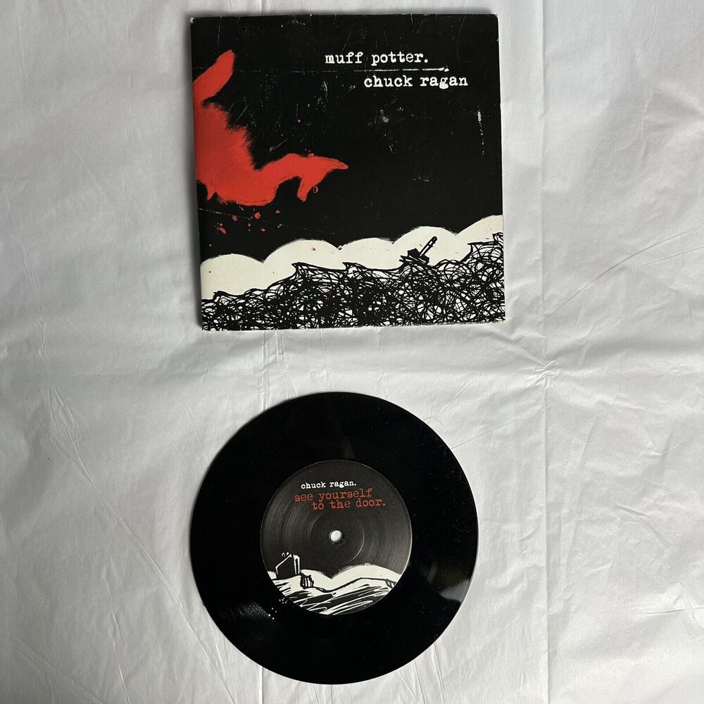 Muff Potter, The Boat / Chuck Ragan, See Yourself to The Door 7" 45rpm Vinyl VG+